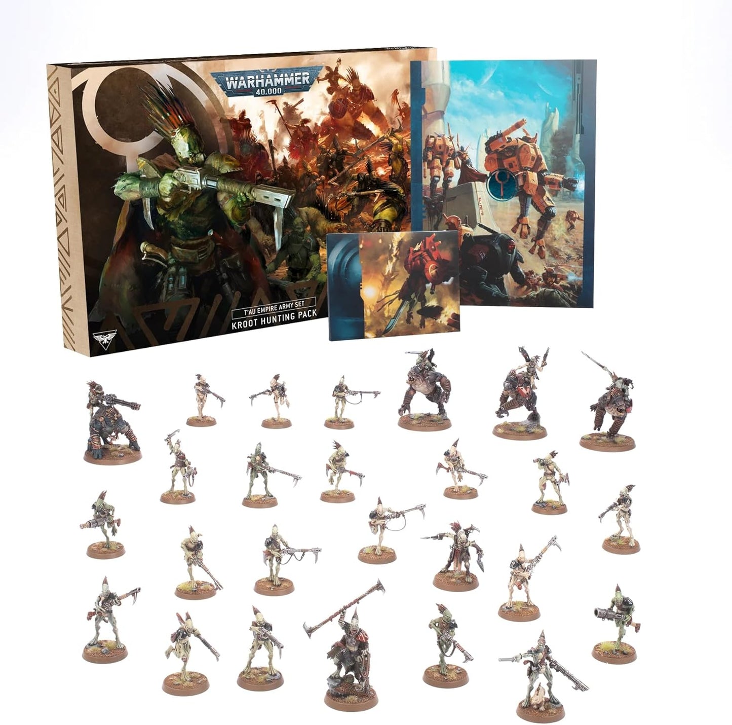 56-66 Warhammer 40,000: T'au Empire: Kroot Hunting Pack Army Set