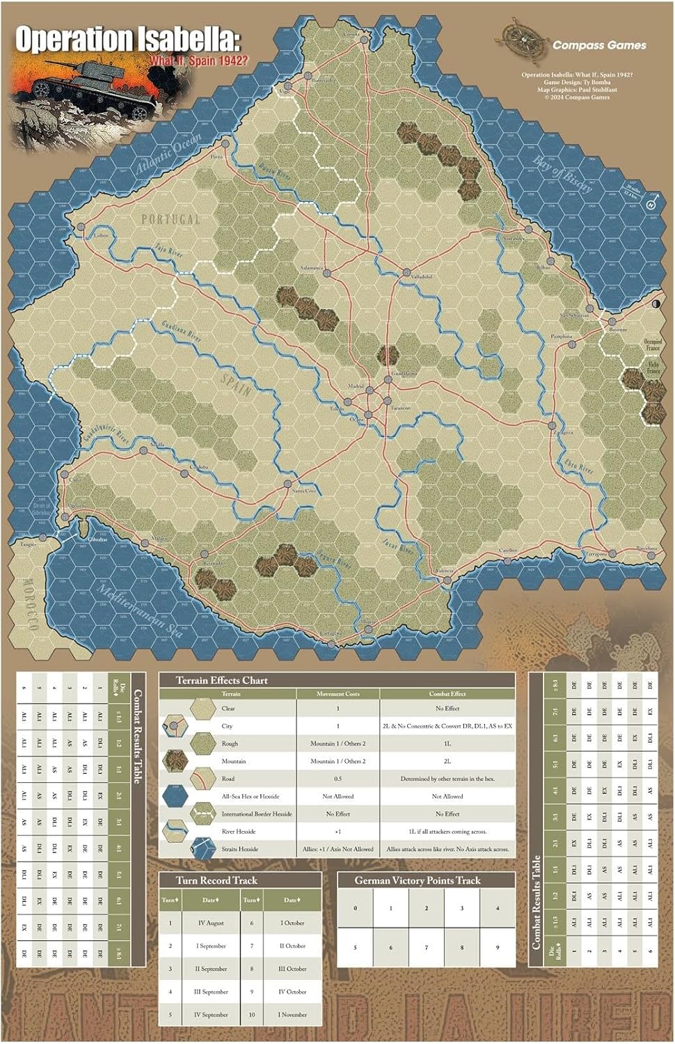 Paper Wars 107: Operation Isabella By Compass Games