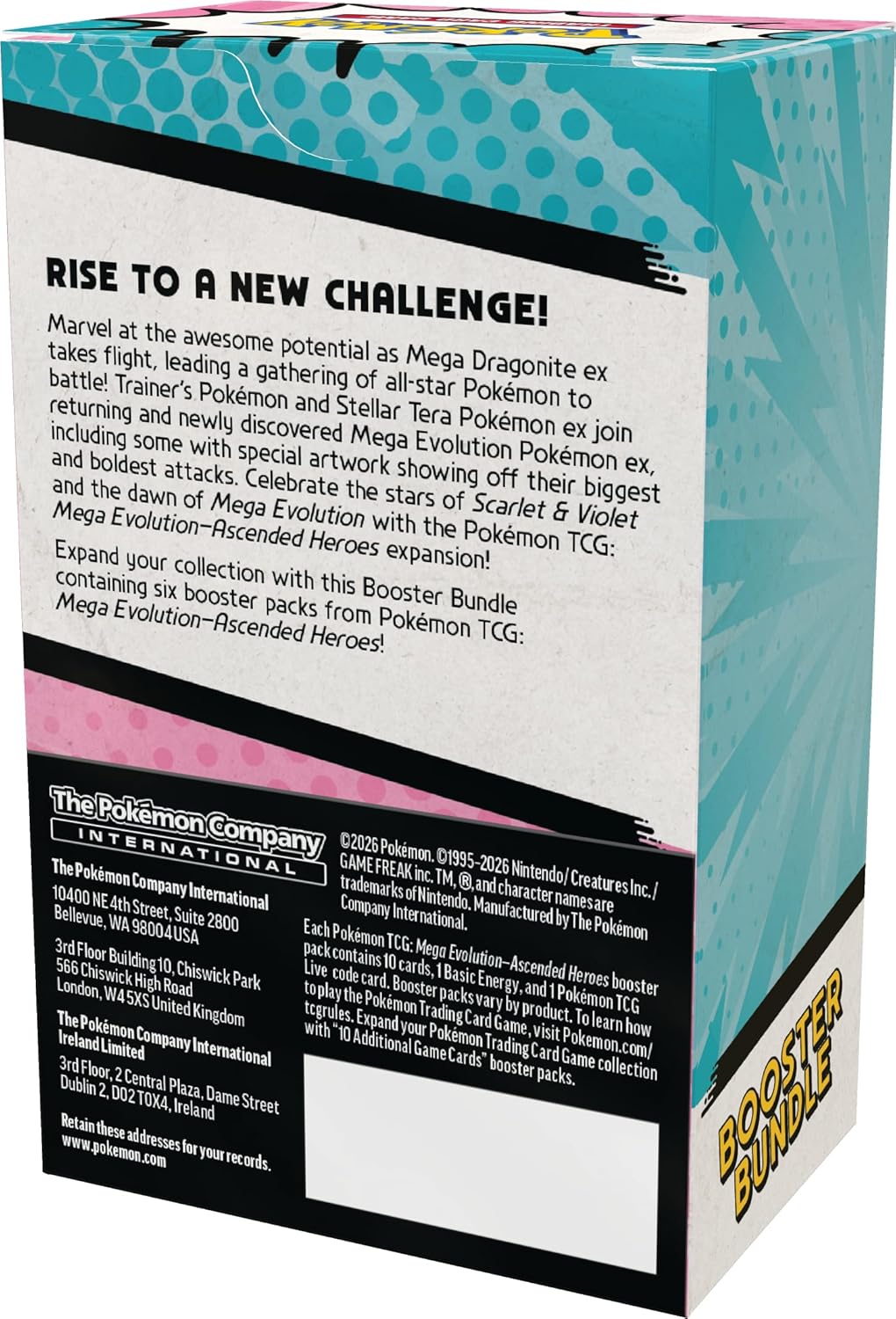 Pokemon: Mega Evolution - Ascended Heroes - Booster Bundle