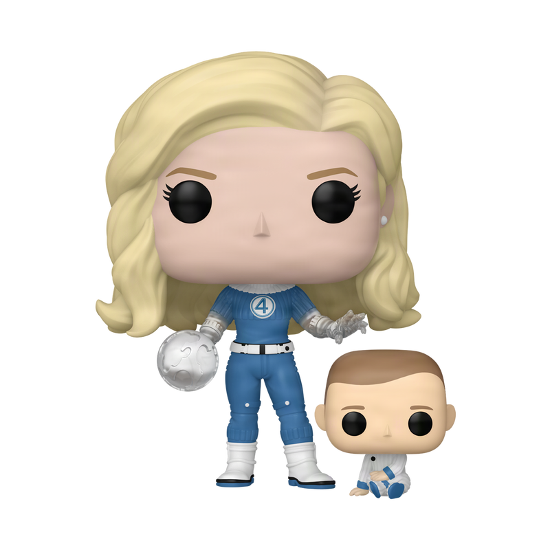 Funko Pop! Marvel - & Buddy Invisible Woman & Franklin (Fantastic Four: First Steps)