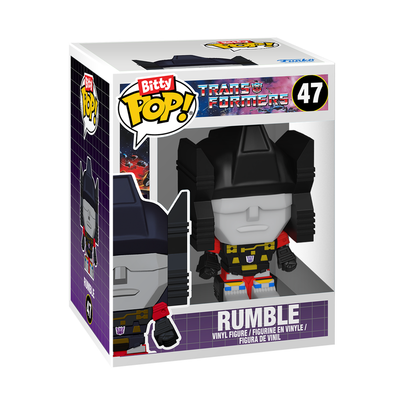 Funko Bitty Pop! Transformers - Soundwave with Rumble
