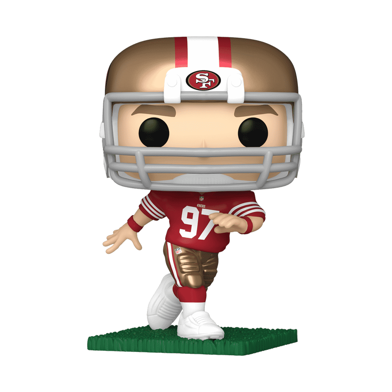 Funko Pop! NFL - Nick Bosa (Running) (Red & Gold Uniform)