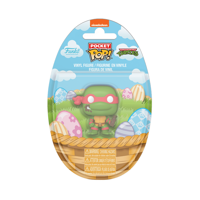 Funko Pop! Teenage Mutant Ninja Turtles - Pocket Raphael with Chocolate Easter Bunny