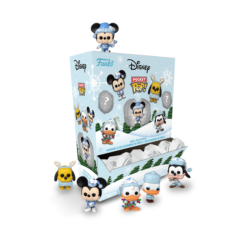 Funko Pop! Disney - Mickey & Friends Holiday Mystery Pocket Snowball