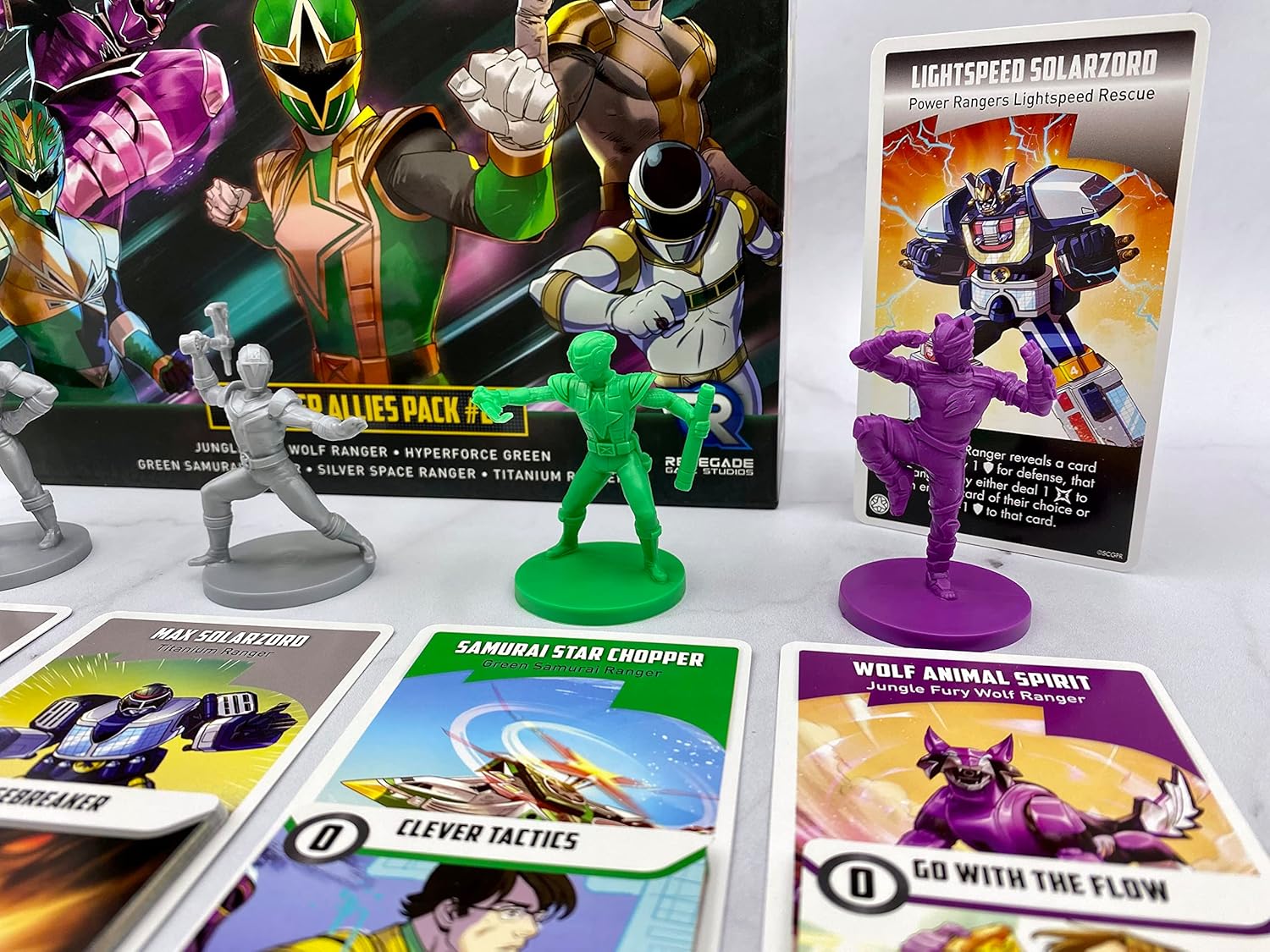 Power Rangers: Heroes of the Grid: Ranger Allies Pack #2 By Renegade Game Studios