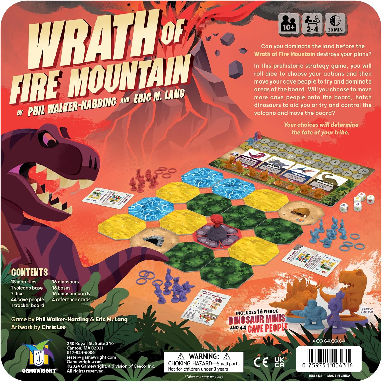 Wrath of Fire Mountain By Gamewright