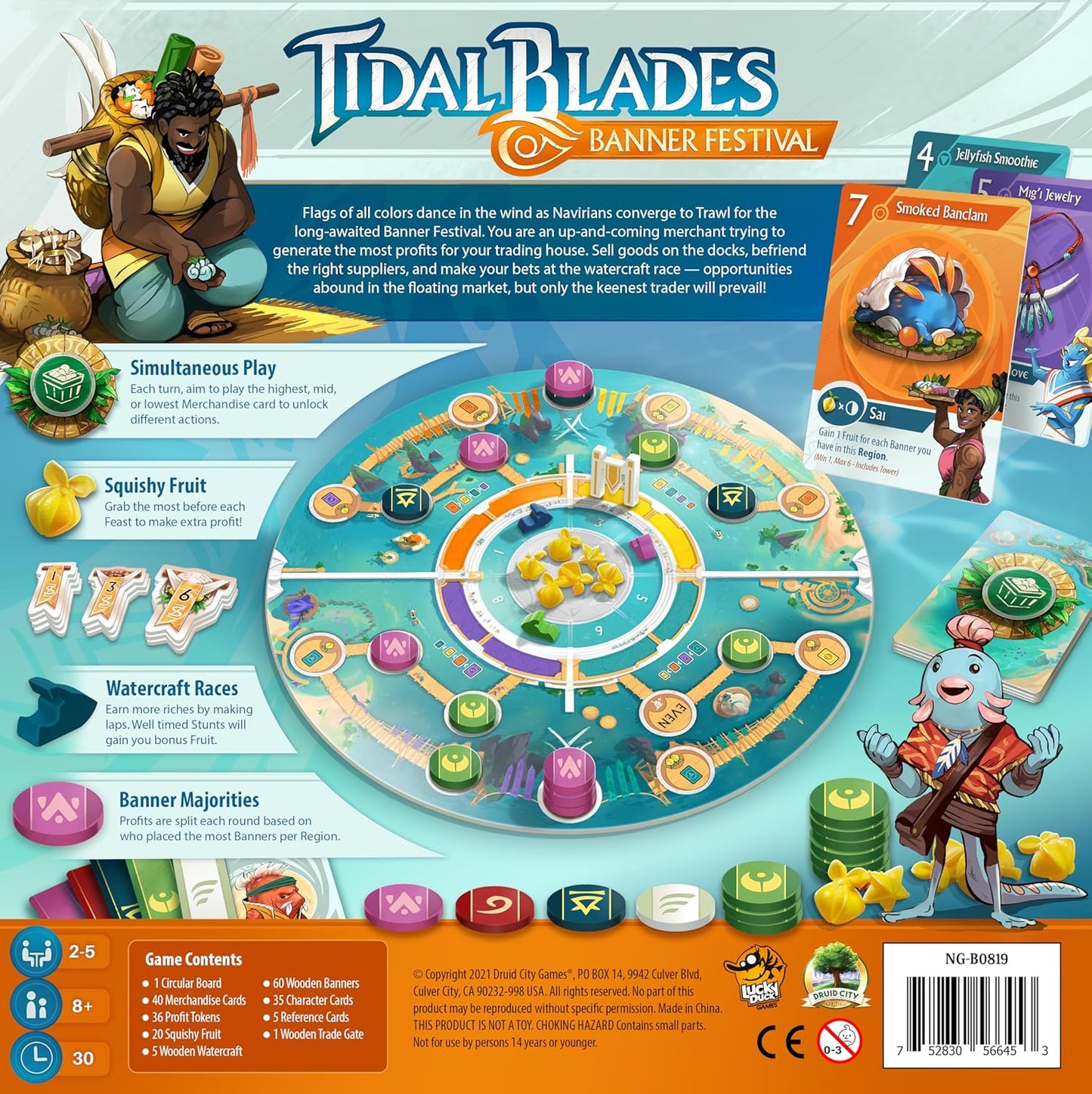 Tidal Blades: Banner Festival - Cats In Hat Inc.