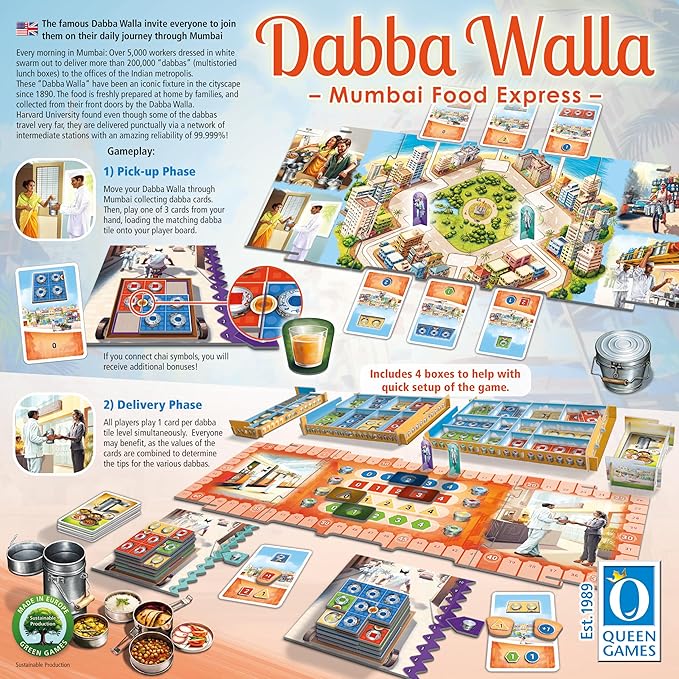 Dabba Walla By Queen Games
