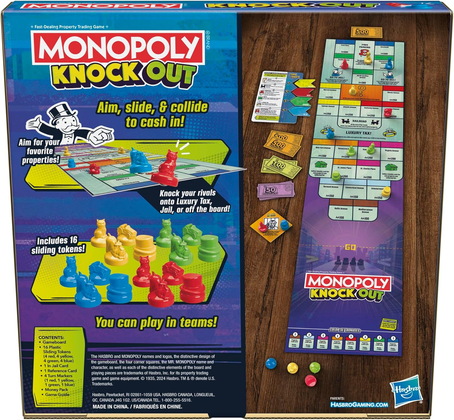 Monopoly Knockout - Cats In Hat Inc.