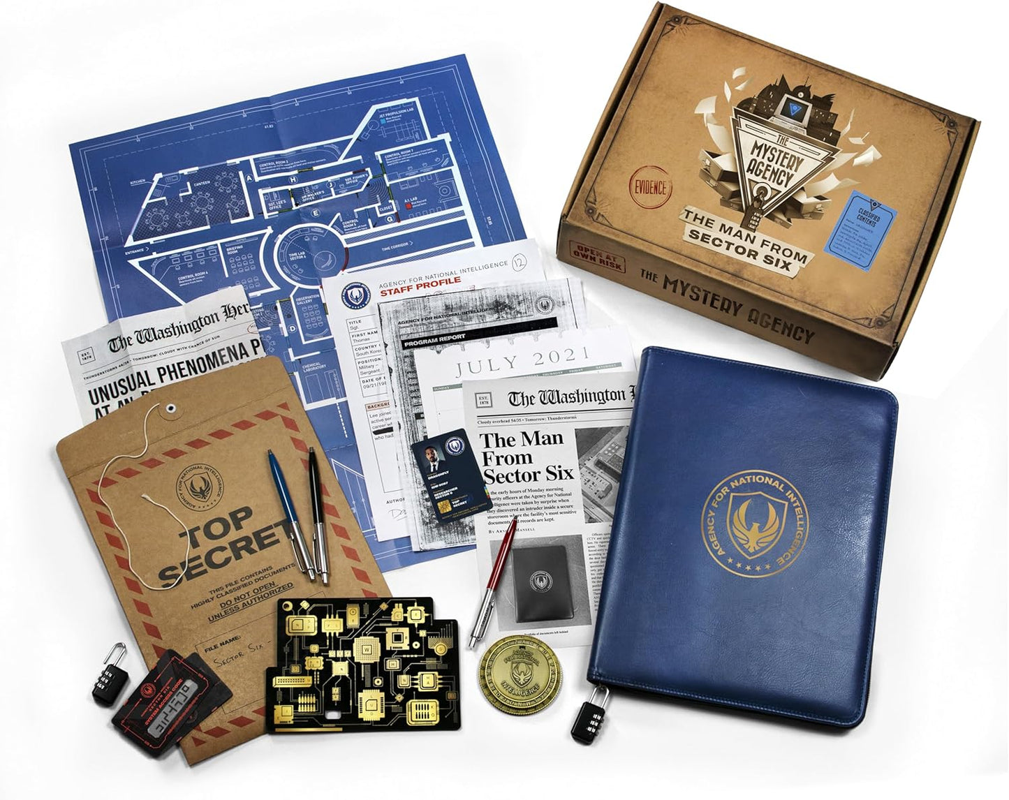 Mystery Agency: Sector Six - Cats In Hat Inc.