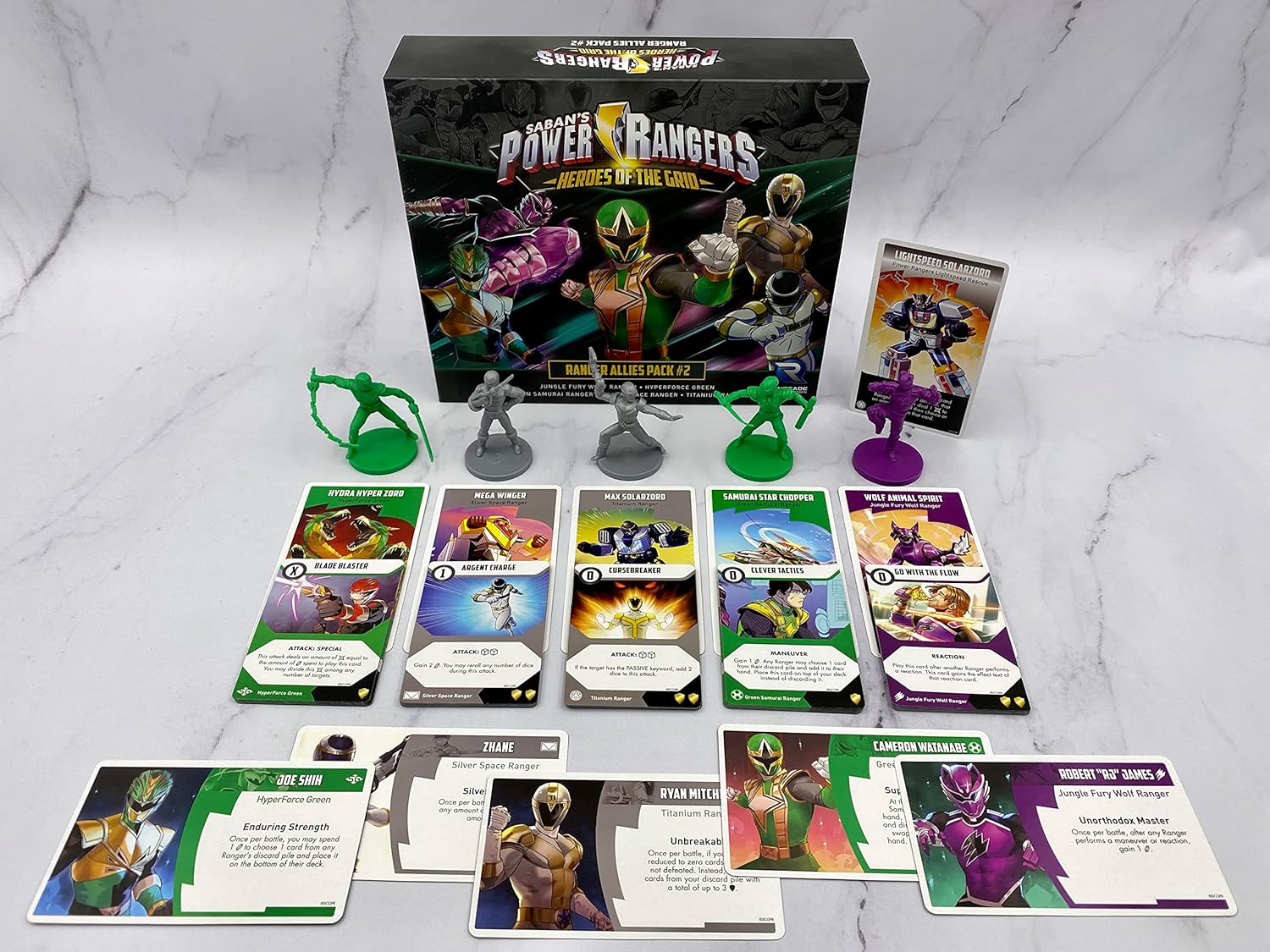 Power Rangers: Heroes of the Grid: Ranger Allies Pack #2 By Renegade Game Studios