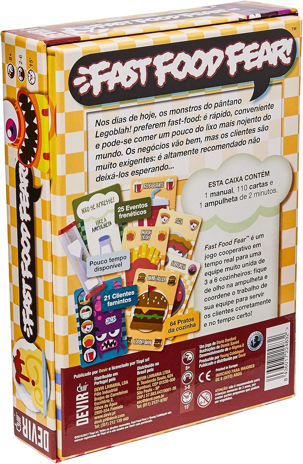 Fast Food Fear - Cats In Hat Inc.