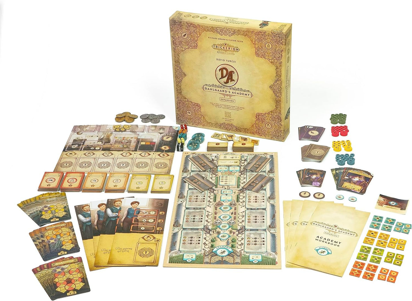 Trickerion: Dahlgaard's Academy Expansion - Cats In Hat Inc.