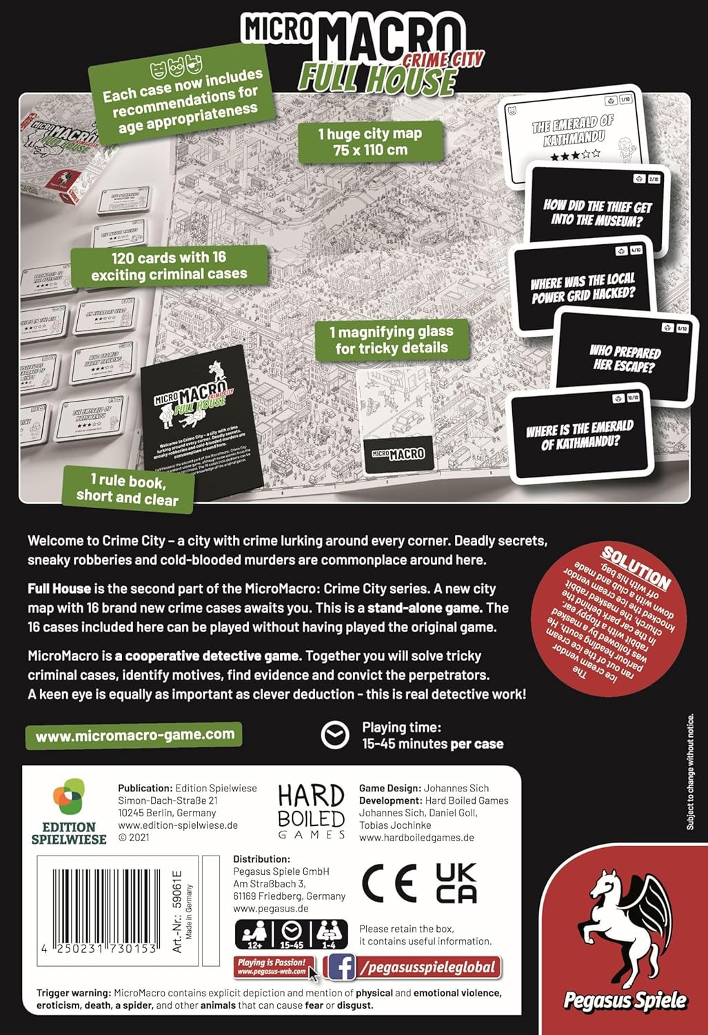 MicroMacro: Crime City: Full House - Cats In Hat Inc.