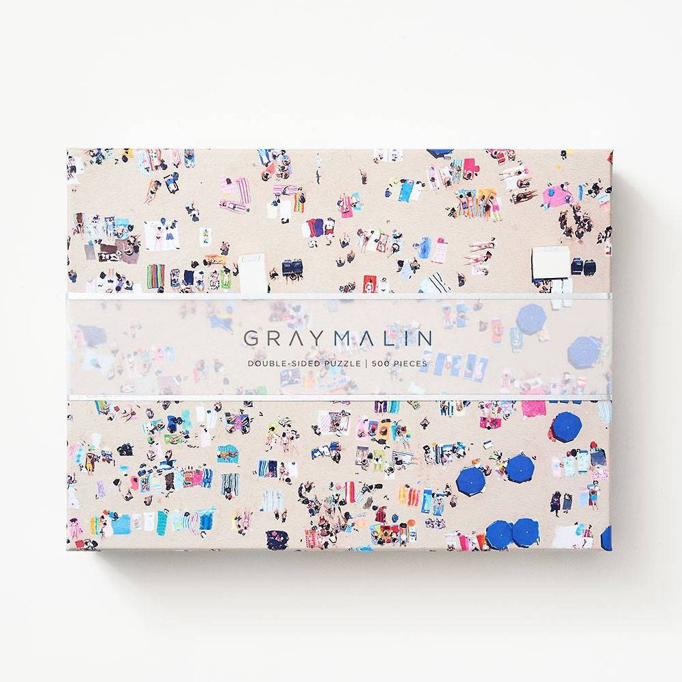 Gray Malin the Beach Two-Sided Puzzle