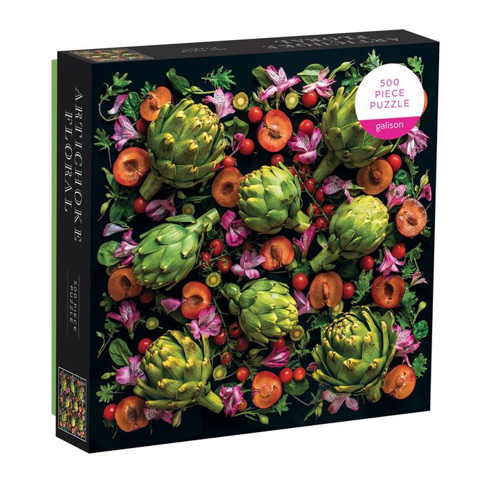 Artichoke Floral 500 Piece Puzzle