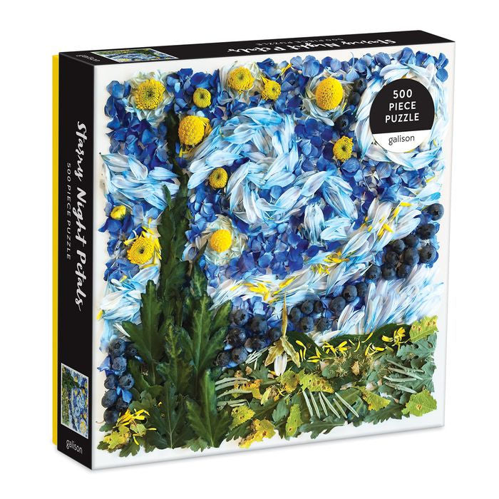 Starry Night Petals 500 Piece Puzzle