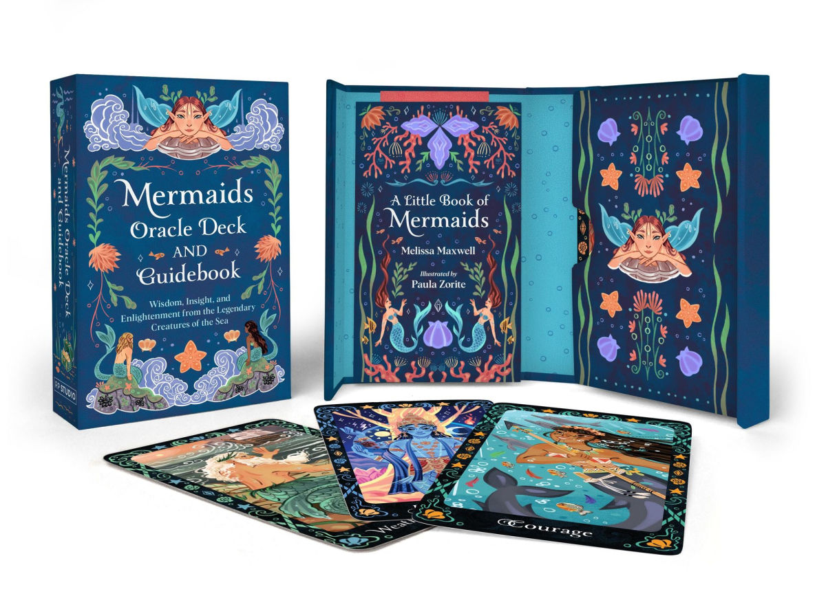 Mermaids Oracle Deck and Guidebook: Wisdom Insight and Enlightenment from the Legendary Creatures of the Sea