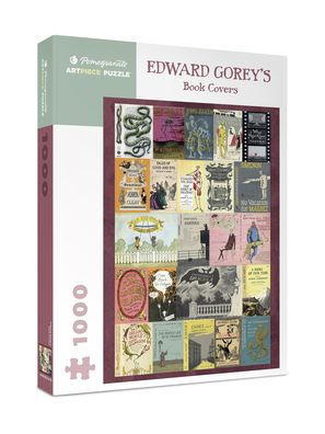 Edward Gorey's Book Covers 1000-Piece Jigsaw Puzzle