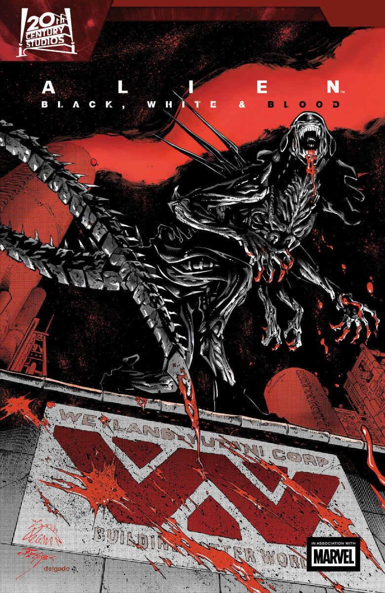 Alien Black White & Blood