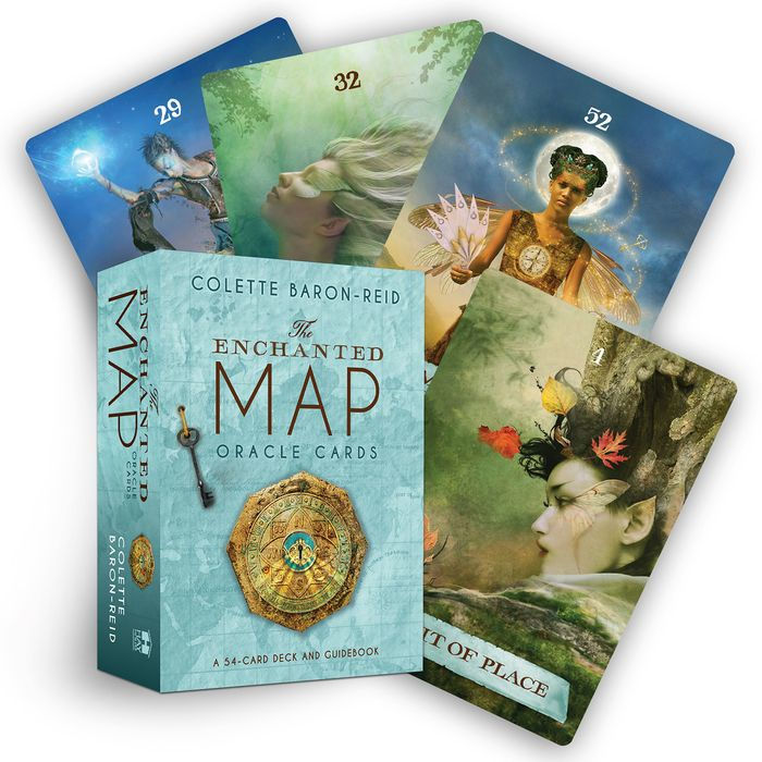 The Enchanted Map Oracle Cards: A 54-Card Oracle Deck for Love Purpose Healing Magic and Happiness
