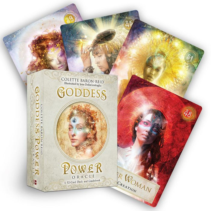 Goddess Power Oracle (Standard Edition): A 52-Card Deck and Guidebookgoddess Love Oracle Cards for Healing Inspiration and Divination