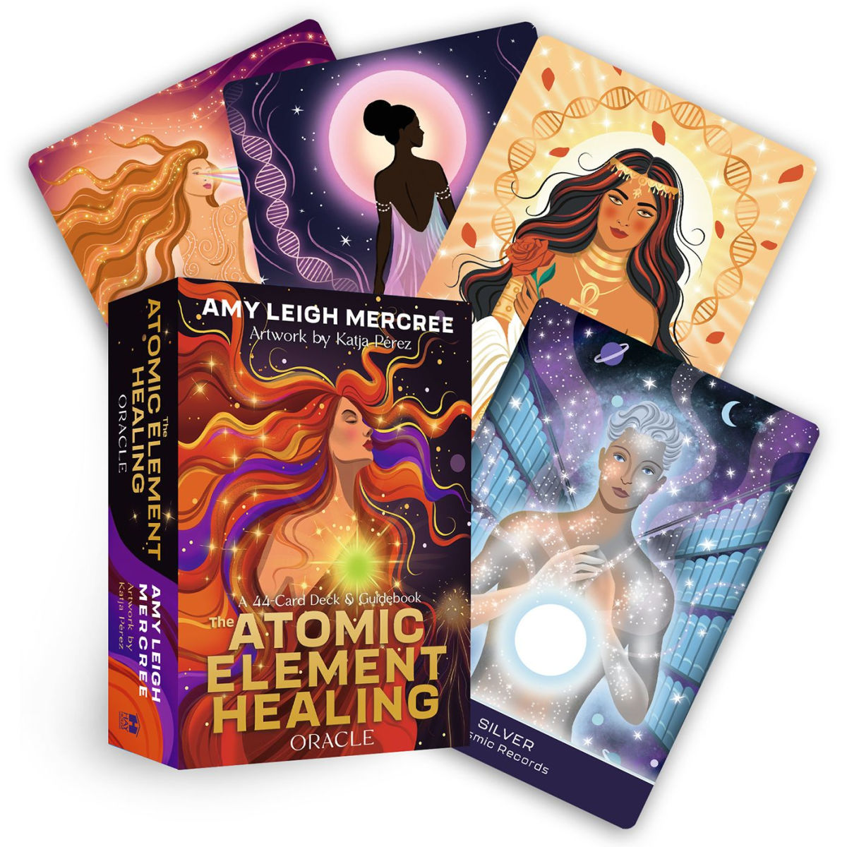 The Atomic Element Healing Oracle: A 44-Card Deck & Guidebook of Goddesses Angels Medical Intuition & the Periodic Table of Elements