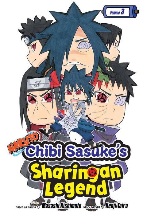 Naruto Chibi Sasuke's Sharingan Legend Vol. 3