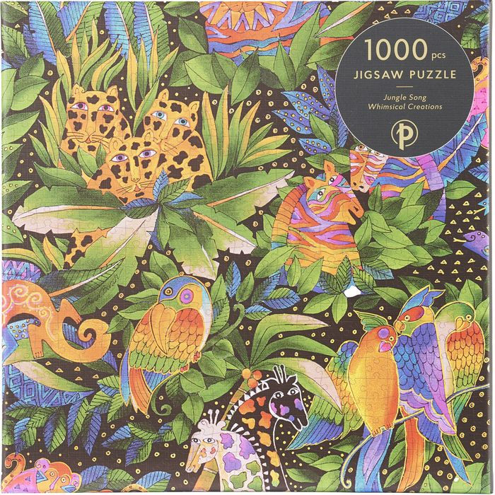 Jungle Song 1000 Piece Jigsaw Puzzle, Laurel Burch Collection by Paperblanks (Whimsical Creations)