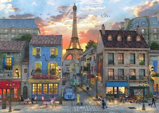 Puzzle Evening in Paris