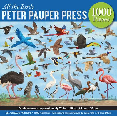 All the Birds 1,000 Piece Jigsaw Puzzle