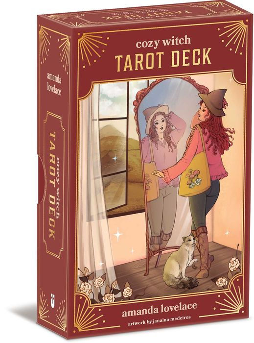 Cozy Witch Tarot Deck and Guidebook (Not for Online)