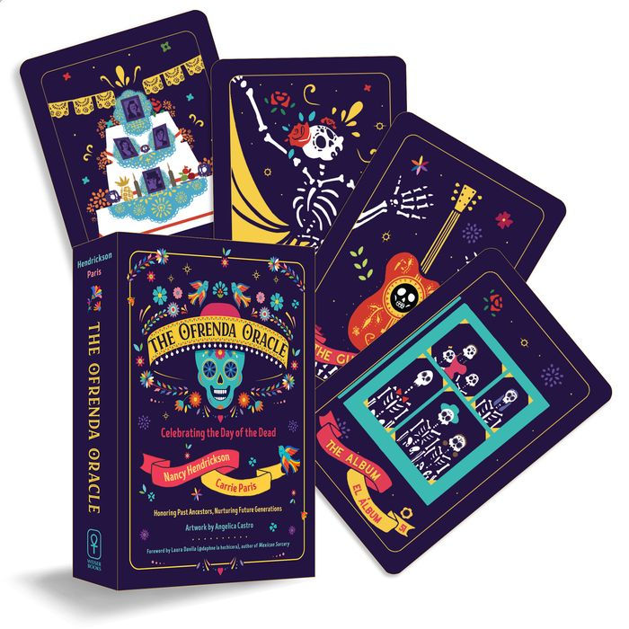 The Ofrenda Oracle: Celebrating the Day of the Dead/Celebrando El Dia de Muertos (60 Full-Color Cards and 136-Page Guidebook)