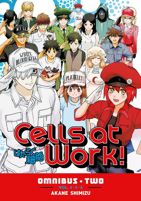 Cells at Work Omnibus 2 Vols. 4-6