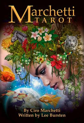 Marchetti Tarot: 78-Card Tarot Deck with 116-Page Illustrated Guidebook - Mythology Emotion and Theatrical Storytelling by Digital Artist Ciro March