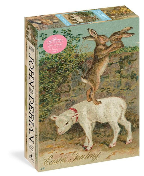 John Derian Paper Goods: Easter Greeting 1,000-Piece Puzzle