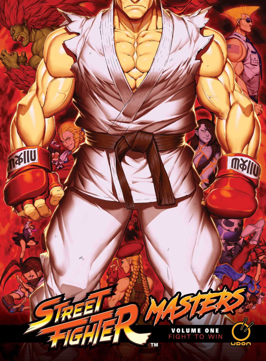 Street Fighter Masters Hardcover Vol. 1 Fight to Win