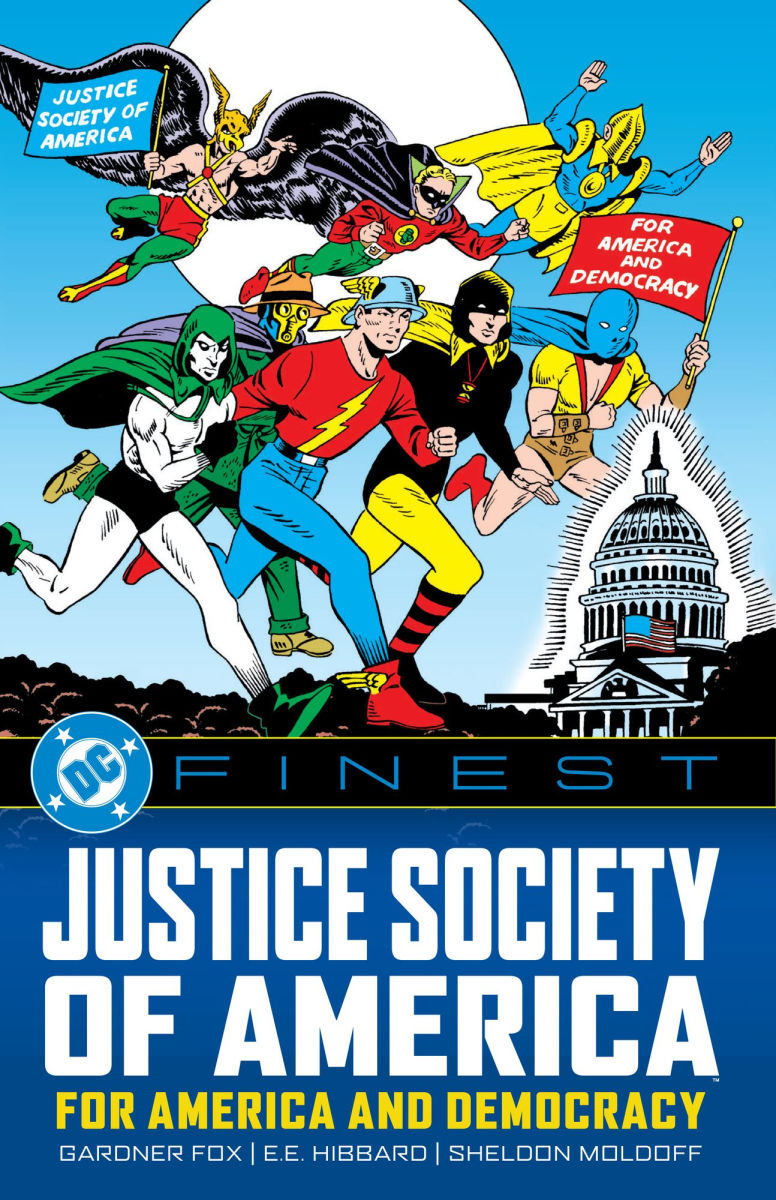 DC Finest Justice Society of America For America and Democracy