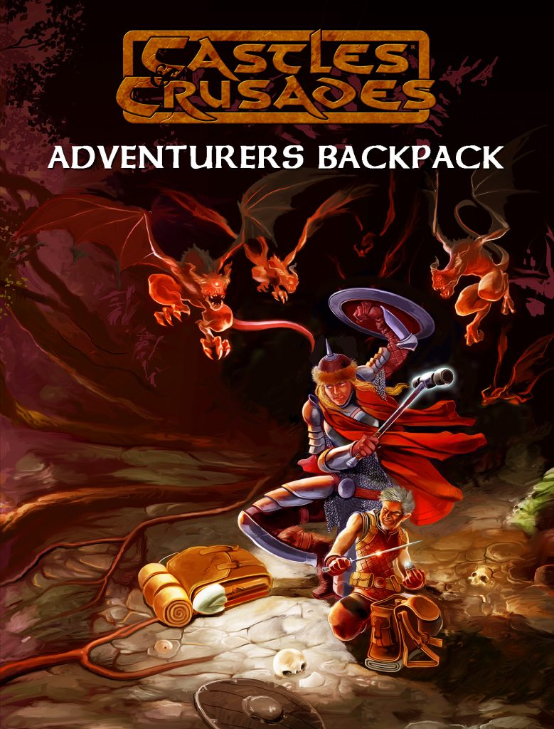 Castles & Crusades: Adventureres Backpack By Troll Lord Games