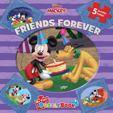 Disney Jr Mickey Friends Forever My First Puzzle Book