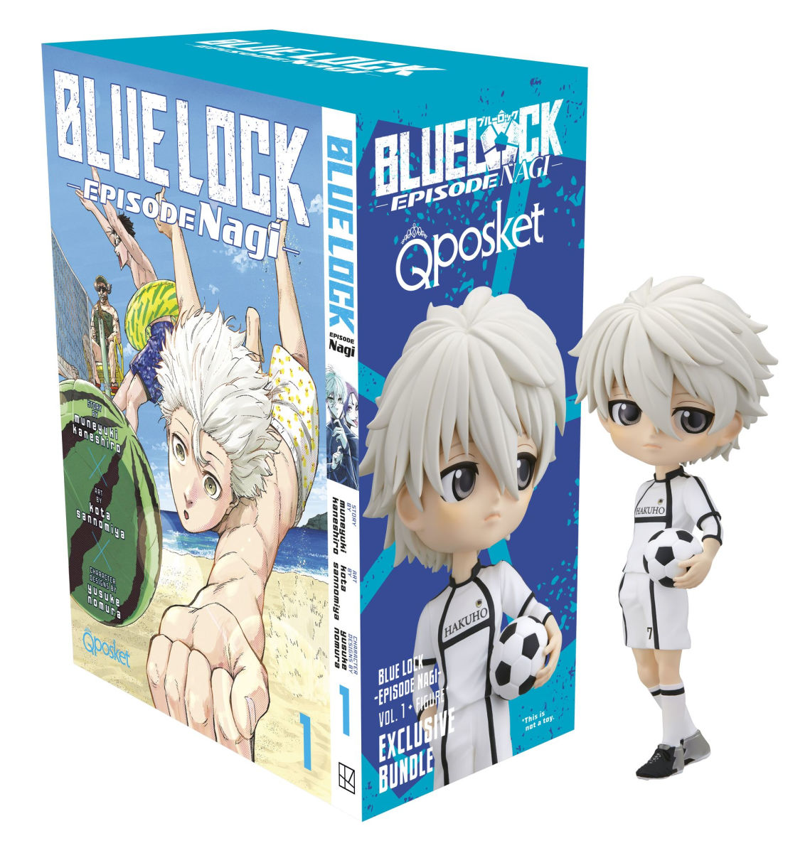 Blue Lock Episode Nagi Vol.1 + Exclusive Q Posket Figure