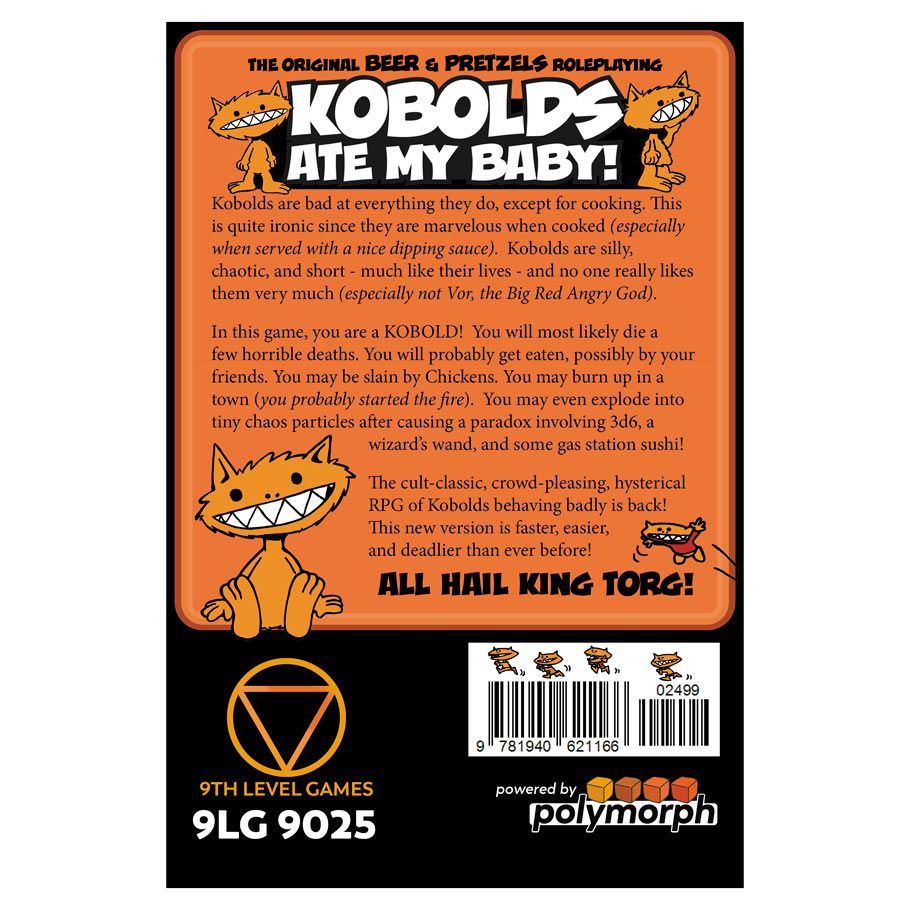 Kobolds Ate My Baby! (The Orange Book) - Cats In Hat Inc.