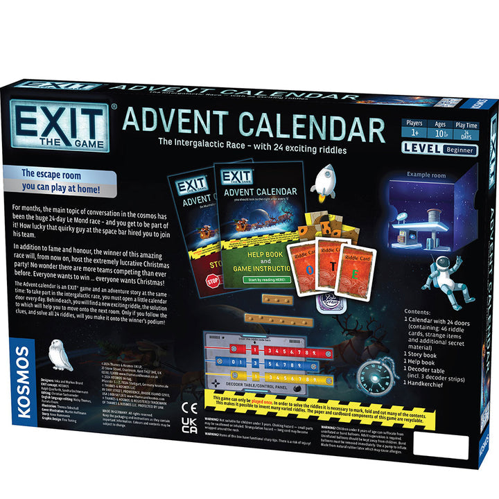 EXIT: Advent Calendar: The Intergalactic Race