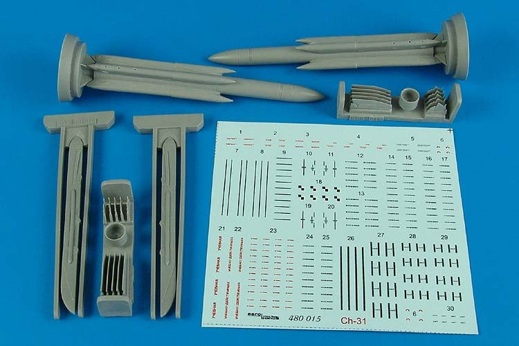 1/48 Ch31 (AS17 Krypton) Air-to-Surface Missile