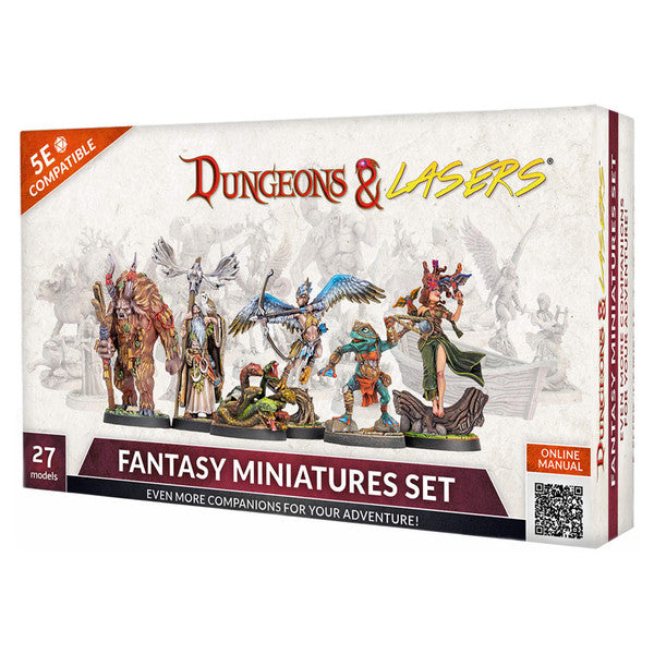 Dungeons & Lasers: Fantasy Miniatures Set