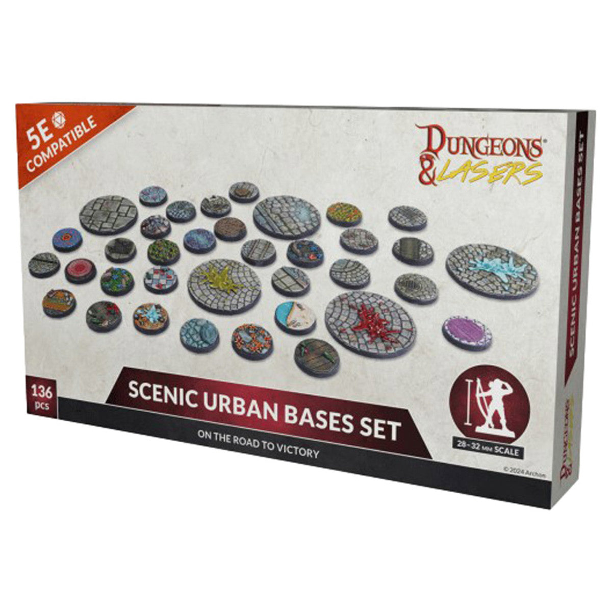 Dungeons & Lasers: Scenic Urban Bases Set