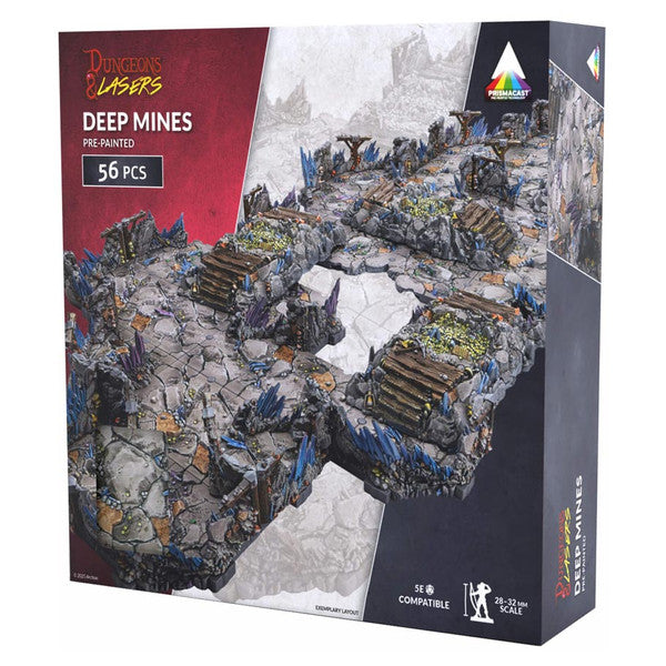 Dungeons & Lasers: Deep Mines: Pre-Painted