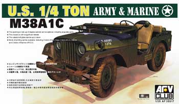 1/35 US M38A1C 1/4-Ton Jeep