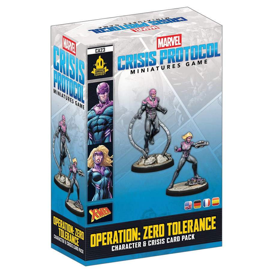 Marvel Crisis Protocol: Operation: Zero Tolerance Character & Crisis Card Pack