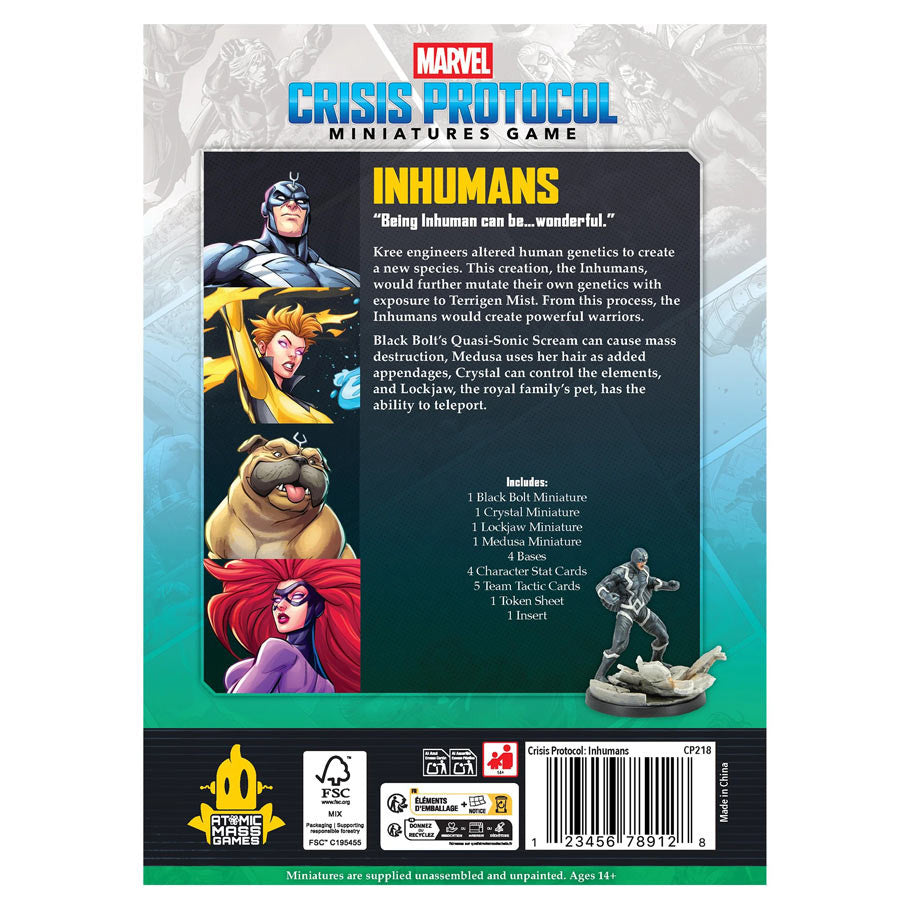 Marvel Crisis Protocol: Inhumans Affiliation Pack
